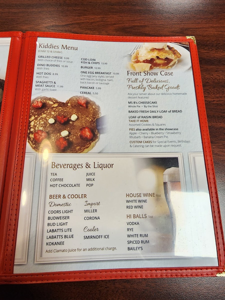 Ms. B's Family Restaurant Menu - Image 3