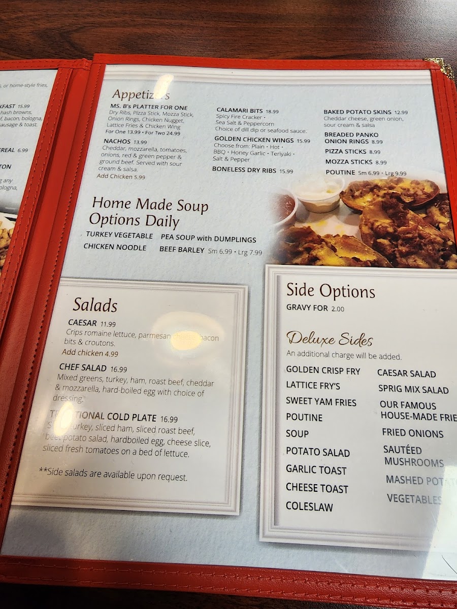 Ms. B's Family Restaurant Menu - Image 5